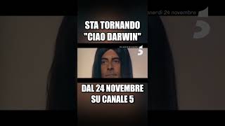 Ciao Darwin 9 quando inizia su Canale 5 Ecco la data ufficiale di partenza [upl. by Bishop67]