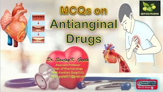 MCQs on Antianginal Drugs of Pharmacology [upl. by Osnohpla]