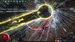 Tanking Those Uber Shaper Balls on CWDT Ice Spear Necropolis league 324 [upl. by Eralcyram]