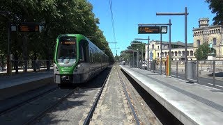 ÜSTRA Führerstandsmitfahrt  Linie 4 Roderbruch  Garbsen  Hannovers Studentenlinie [upl. by Ranit]