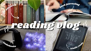 another bookish vlog  finishing the Caraval series book journaling amp reading updates [upl. by Atteniuq492]