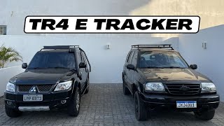 Detalhes desses dois projetos  Pajero TR4 e Chevrolet Tracker [upl. by Krista]