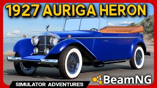 BeamNGs VINTAGE Car Mod is BACK  1927 Auriga Heron [upl. by Payson]