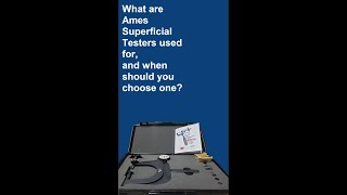 What are Ames Superficial Testers used for and When Should You Choose One [upl. by Inaboy]