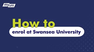 How to enrol at Swansea University [upl. by Airdnaxila]