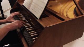 Choral Bach petit livre d Anna Magdalena au clavecin [upl. by Harms717]