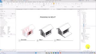 Phasing Revit [upl. by Tezil]