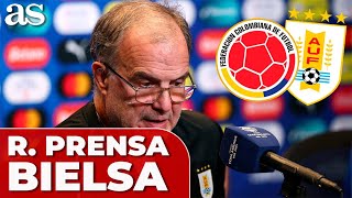 URUGUAY  COLOMBIA  MARCELO BIELSA CONFERENCIA PRENSA COMPLETA con MAXI ARAÚJO [upl. by Deborah348]