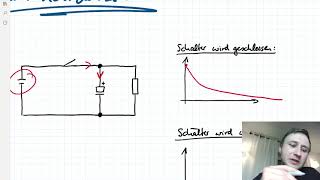 Laden und Entladen eines Kondensators  Technik [upl. by Radnaxela]