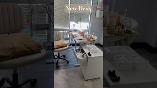 StandingSit Desk from Walmart desksetup deskinspiration newdesign organization hacks [upl. by Anerac]