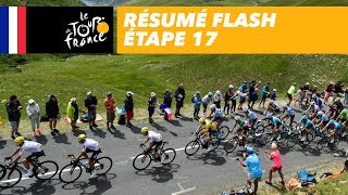 La course en 30 secondes  Étape 17  Tour de France 2017 [upl. by Kelila221]