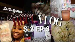 HBCU HBUC VLOG S2 EP3 22nd birthday  bday prep  bad daddys  gift unboxing [upl. by Ardnuhsal]