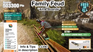 Family Feud • Hoverboard Trick Event • 503k points via Free For All in Riders Republic [upl. by Anhavas]