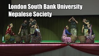 London South Bank University Nepalese Society 6th InterUni Nepalese Dance Competition UK 2018 [upl. by Knick]