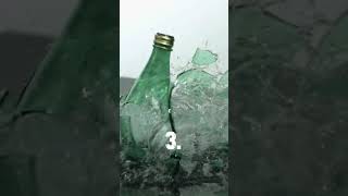 Glass Bottle Smash  Bottle ASMR  bottle breaking sound  glass break sound [upl. by Kcir]