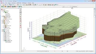 GMS Modeling Complex Stratigraphy with MODFLOWUSG [upl. by Curcio812]