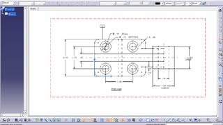 Catia V5 DraftingPosition independently amp Acc to ElementsISO amp 3rd AngleBeginners Tutorials [upl. by Ahtar]