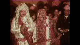 Randhir Kapoor and Babita wedding ceremony 1971  rare video Rishi Kapoor present [upl. by Akimahc]