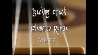 Backing track flamenco rumba Am G F E [upl. by Fai]