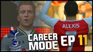 FIFA 17  Tottenham Career Mode  CRUMBLING AGAINST ARSENAL  11 [upl. by Henke]