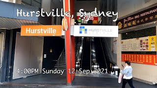 🇦🇺 Sydney Afternoon Walk Hurstville 4K Sep 2021 [upl. by Poyssick]