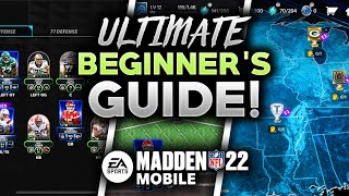 ULTIMATE BEGINNERS GUIDE TO MADDEN MOBILE 22 [upl. by Olivero]