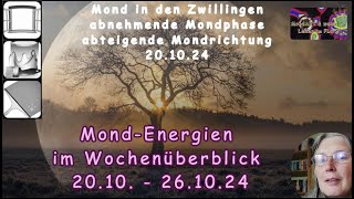 Wochenüberblick der Mondenergien vom 2010  261024 [upl. by Ydda919]