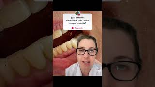 Qual o melhor tratamento para quem tem periodontite  dentista gengiva  periodontite gengivite [upl. by Isabea]