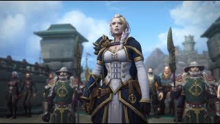 WoW BFA ALL Jaina Proudmoore Cinematics in Battle for Azeroth Nightmare Kul Tiras Visions [upl. by Adekram]