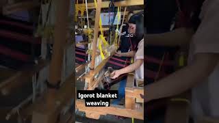 Igorot blanket weaving Philippines [upl. by Haliled180]