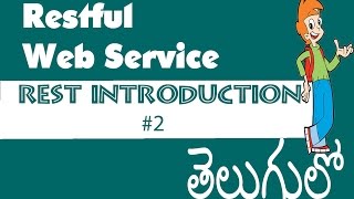 RESTFUL Web Service Tutorial In Telugu తెలుగులో  2 [upl. by Atirihs]