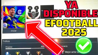 COMO ACTUALIZAR y TENER EFOOTBALL 2025 en PS4 y PS5 ✅ [upl. by Chambers73]