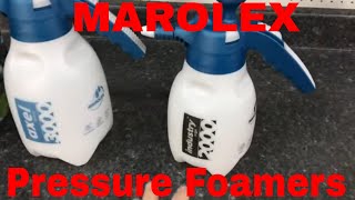 Pressure Foamers And Sprayers From MAROLEX [upl. by Hurleigh]