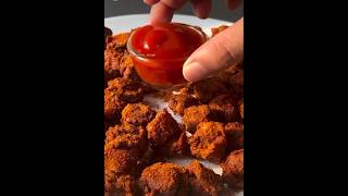 Crispy soya chunks recipe by foodie channel amjid youtubeshorts [upl. by Sanburn688]