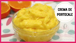 CREMA de PORTOCALE  Pentru TorturiPrajituri   Anyta Cooking [upl. by Cita]