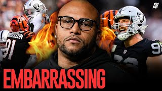 THE RAIDERS GET EMBARRASSED  Raiders vs Bengals Week 9 Recap [upl. by Edny]