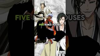 Five Noble Houses Explained bleach bleachanime shorts [upl. by Einaffets76]