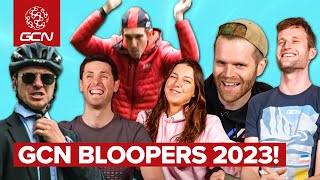 GCN Bloopers  The Best Outtakes And Fails Of 2023 [upl. by Chloette532]