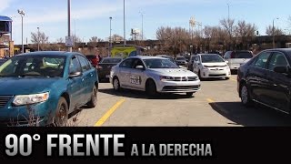 Estacionamiento a 90 grados de frente  A la derecha [upl. by Htiduj]