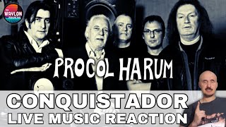 Procol Harum  quotConquistadorquot 2006  LIVE MUSIC REACTION [upl. by Emelyne55]