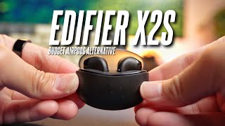 A Budget Friendly Airpods Alternative in 2023 Edifier X2S Review [upl. by Chapland]