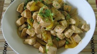 Pollo speziato piccante  Spicy Chicken [upl. by Abbey]