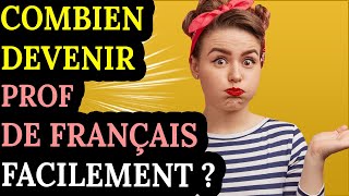 Comment devenir professeur de français [upl. by Lull]