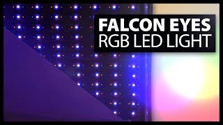 Falcon Eyes RX718 RGB Light Review [upl. by Hollie]