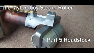 Casting the Headstock Myfordboy Steam Roller Part 5  Metal Casting at Home Part 139 [upl. by Eeramit]