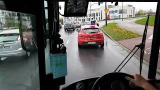 Autobusem po Opolu  linia 5 Pużaka  Wrocławska C H [upl. by Careaga]