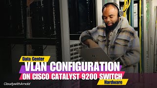 How to Configure Vlan on Cisco Catalyst 9200 for Beginners [upl. by Niccolo]