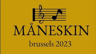 Måneskin Brussels 2023 [upl. by Gilligan]