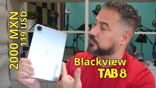 Blackview Tab 8 WiFi ¿Una tablet a este precio [upl. by Yanarp]