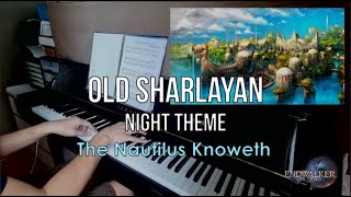 Nautilus Knowleth  Old Sharlayan Night Theme FFXIV Endwalker Piano  Sheet Music [upl. by Sawyor63]